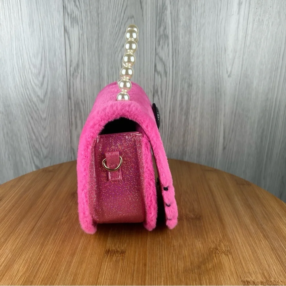 Pink Hello Kitty Plush Handbag